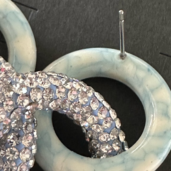 LELE sadoughi triple hoops long earrings - Picture 10 of 11